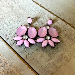 Pink earrings